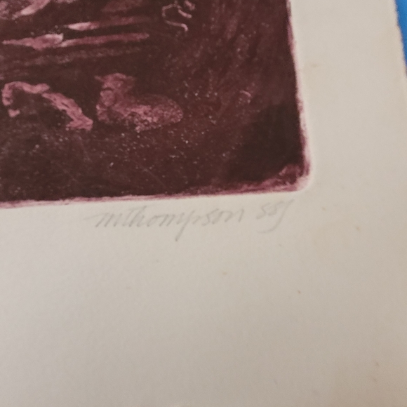 Abstract Art "Gloria" 9 of 10 signed - Picture 7 of 8